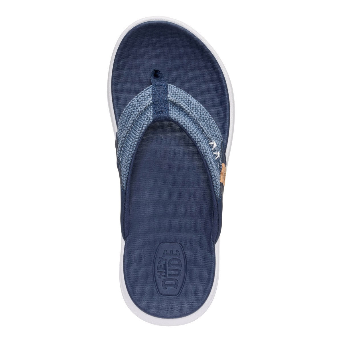 Hey Dude Finn Flip Braided Navy