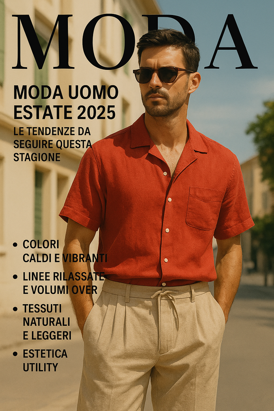 ☀️ Moda Uomo Estate 2025: Le Tendenze da Seguire Questa Stagione