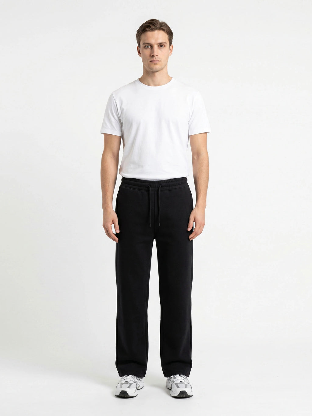 Pantalone Palazzo Sportswear Nero - Berna