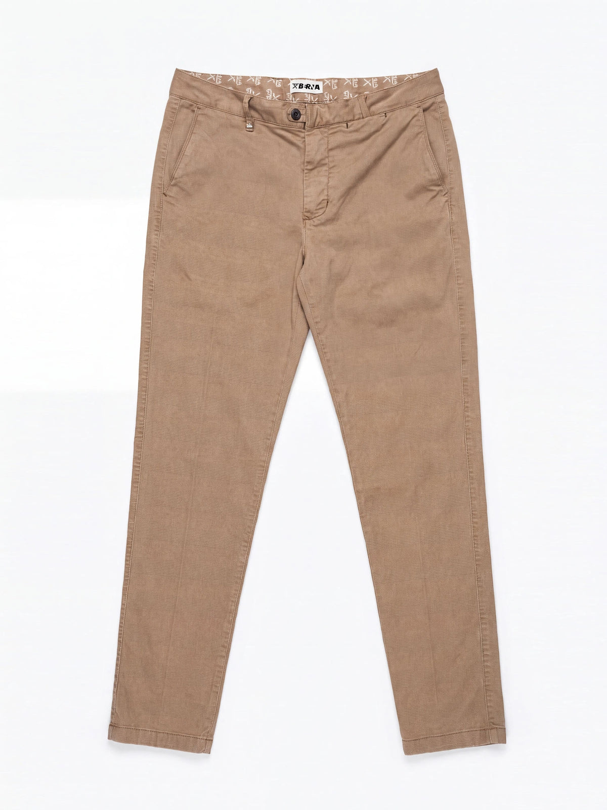 Pantalone Slim Fit Cammello - Berna