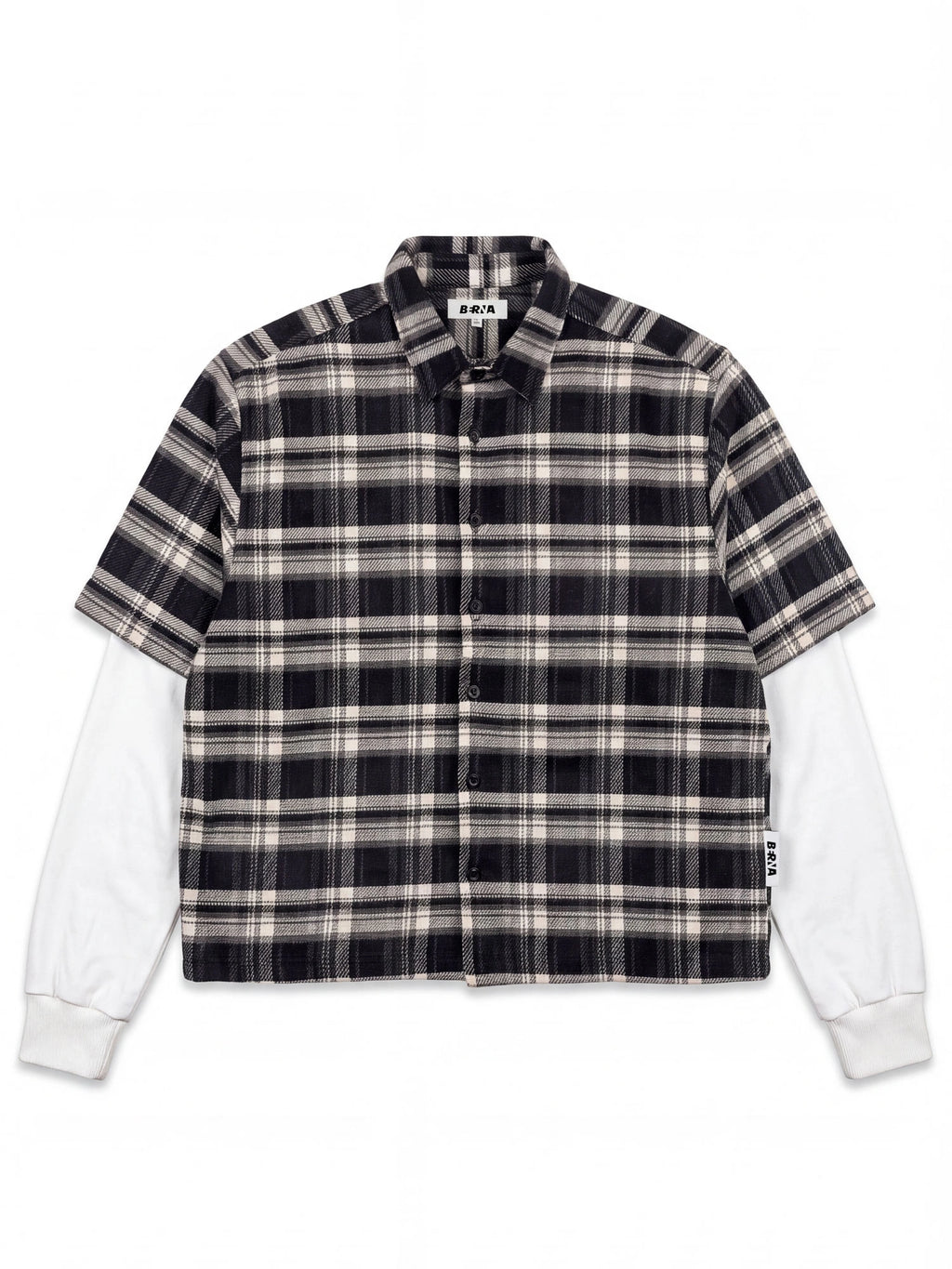 Camicia a Quadri Effetto Sovrapposto - Berna