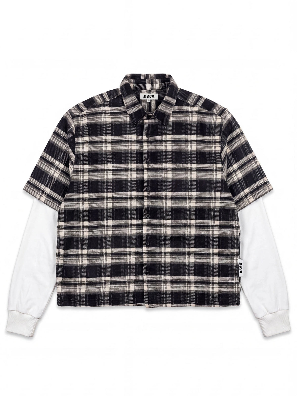 Camicia a Quadri Effetto Sovrapposto - Berna