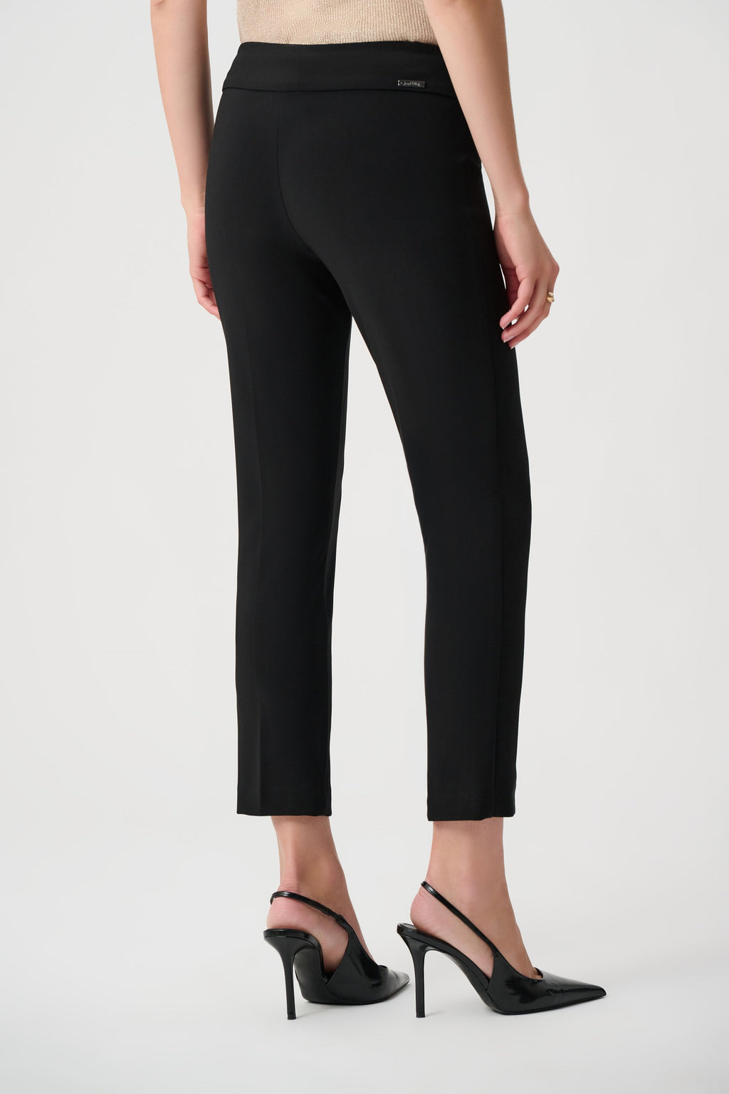 Pantalone Cropped Classico Nero - Joseph Ribkoff