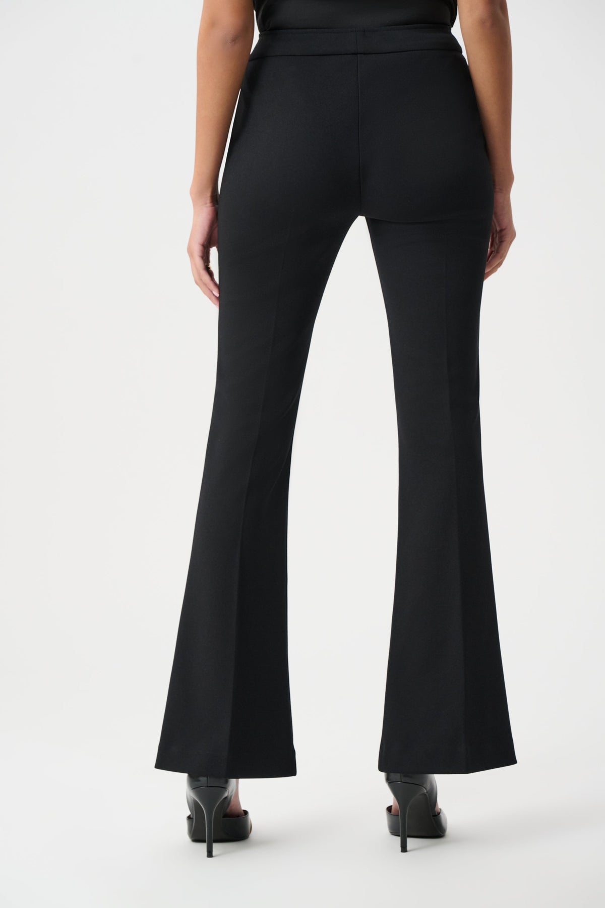 Pantalone Svasato in Crepe Nero - Joseph Ribkoff