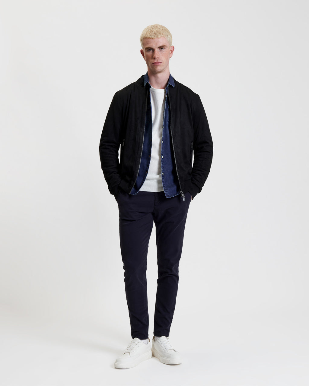 Pantalone Tahoma Slim Fit Blu Navy - GIANNI LUPO
