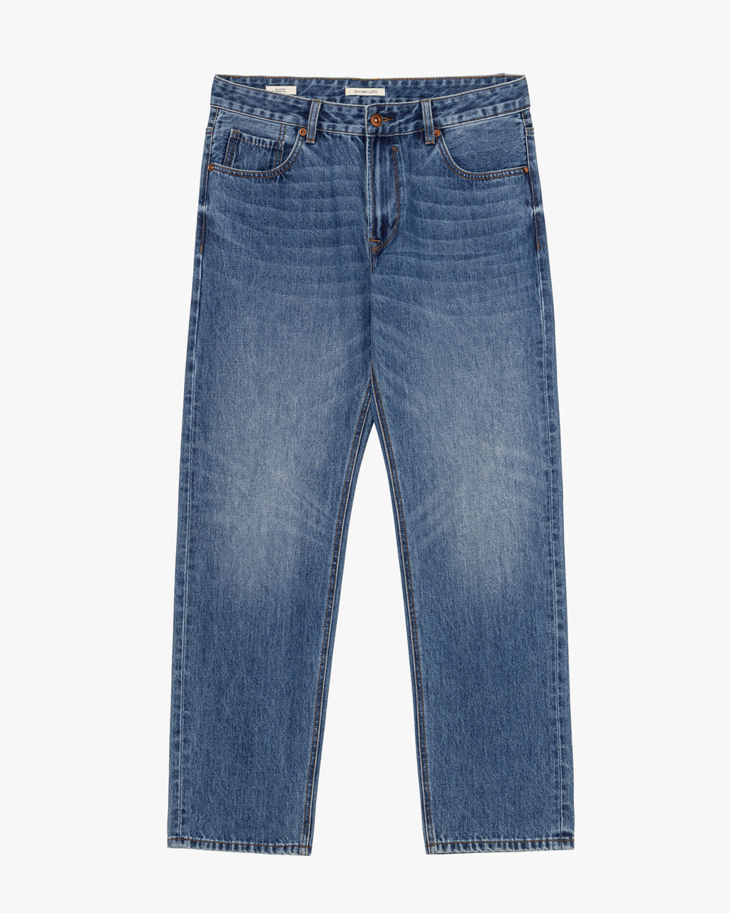 Jeans Alex Straight Fit Vintage Denim - GIANNI LUPO