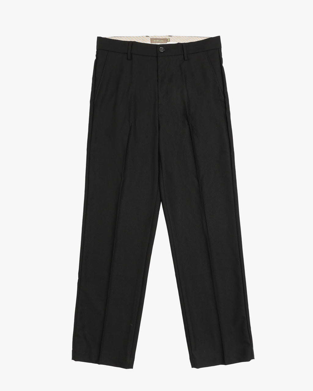 Pantalone Oliver Relaxed Fit Nero - GIANNI LUPO