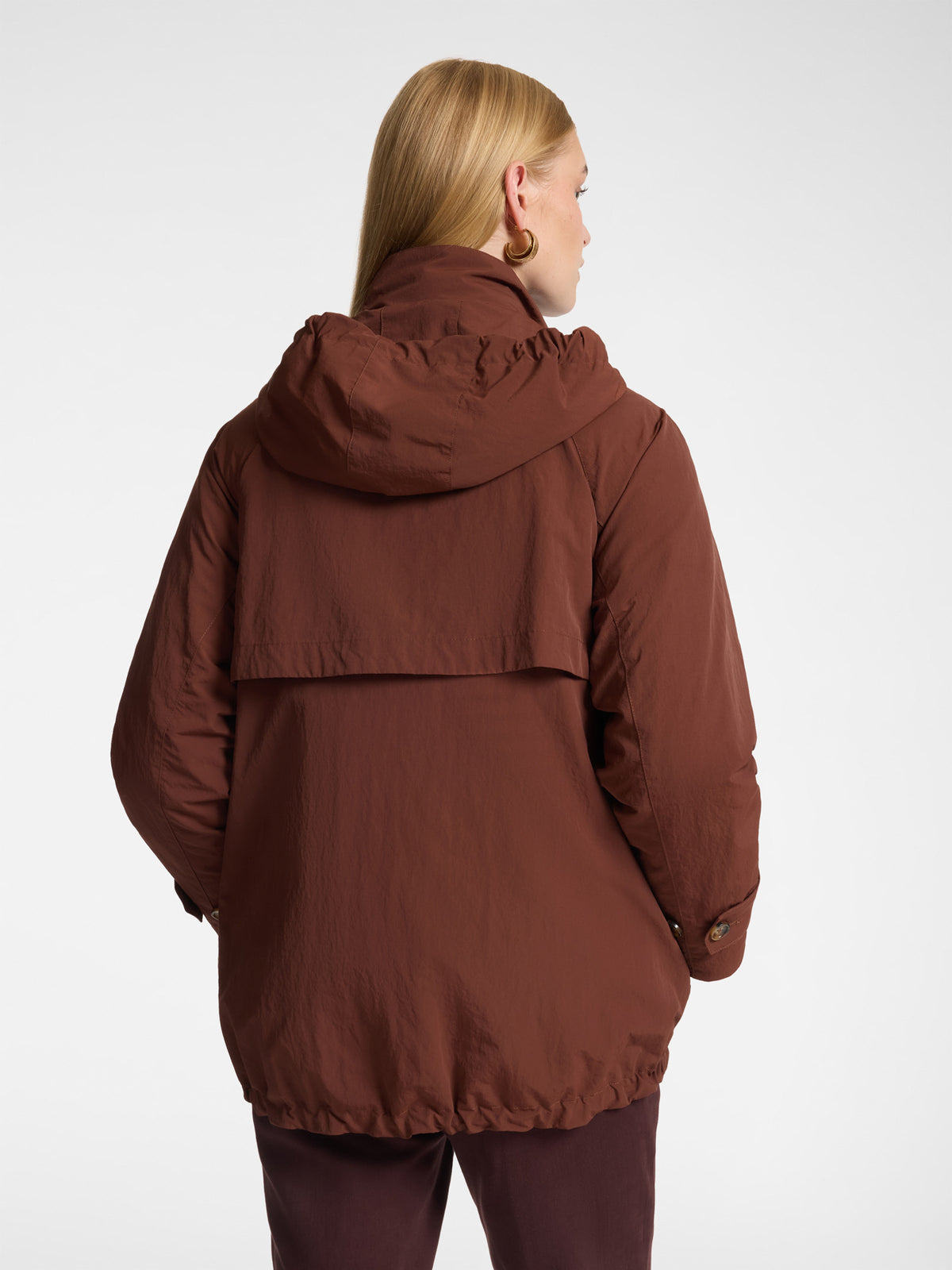 Parka 3 in 1 con Tasche Cargo Marrone - Elena Mirò