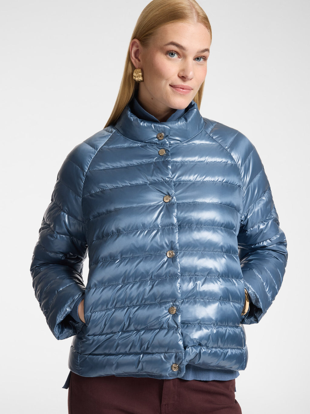Parka 3 in 1 con Tasche Cargo Marrone - Elena Mirò