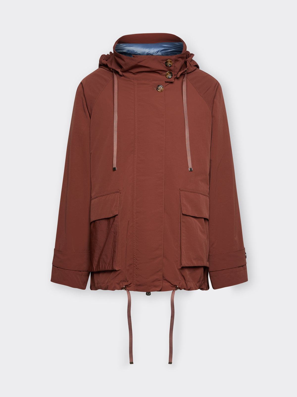 Parka 3 in 1 con Tasche Cargo Marrone - Elena Mirò