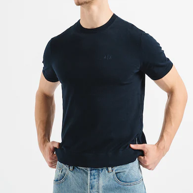 T-Shirt in Filo Armani Exchange