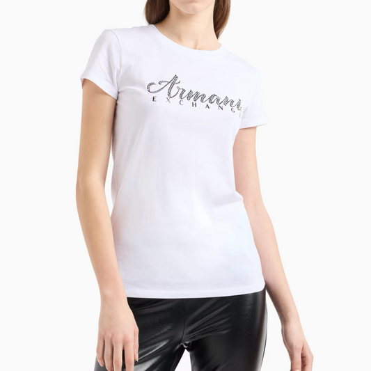 T-Shirt Armani Exchange Strass