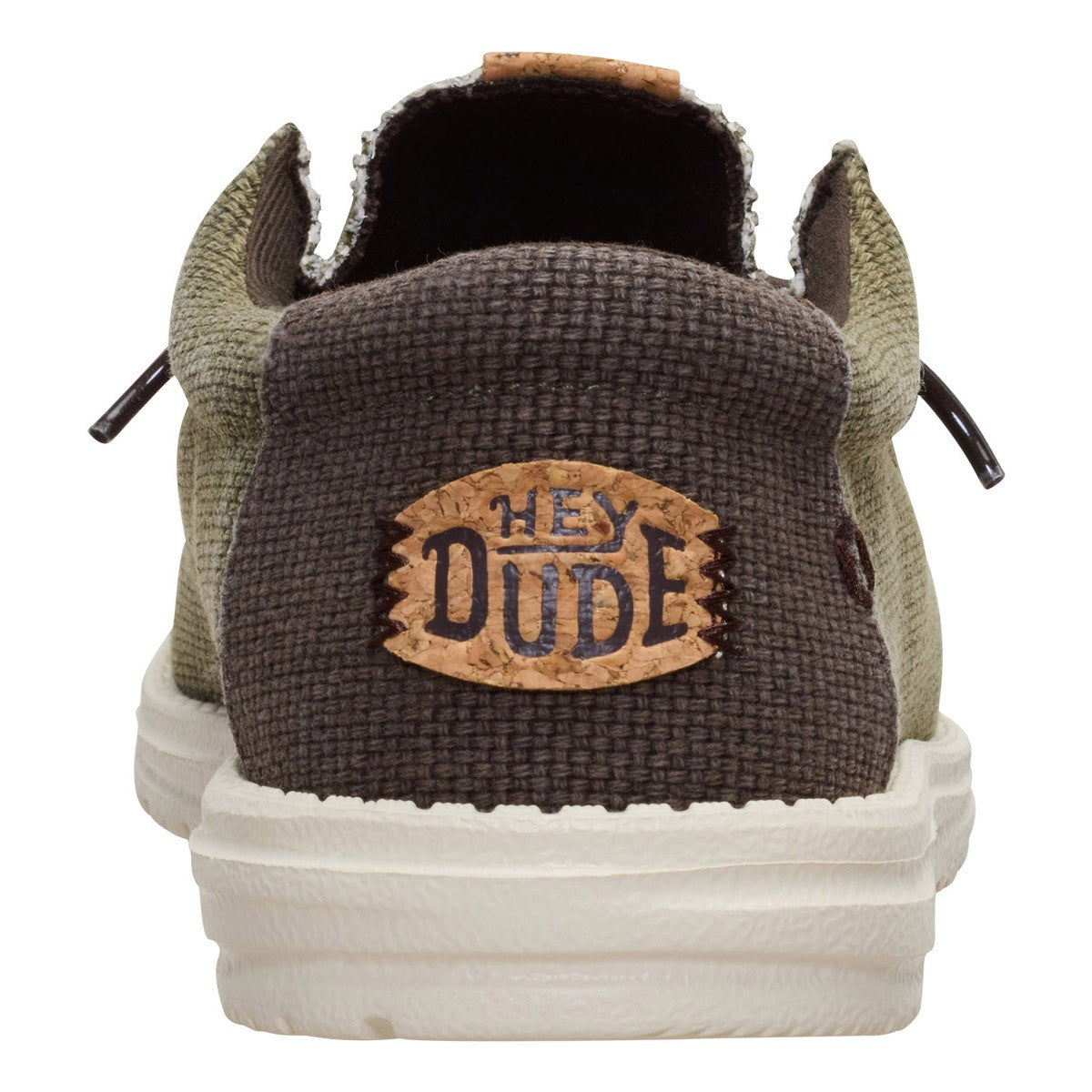 Hey Dude Wally Braided Olive Brown