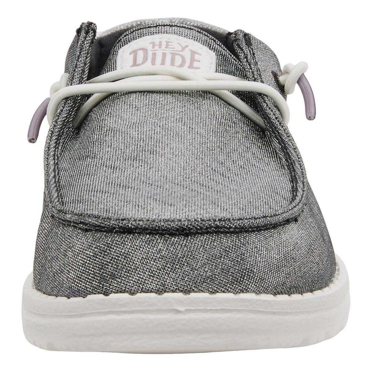 Hey Dude Wendy Metallic Sparkle Charcoal