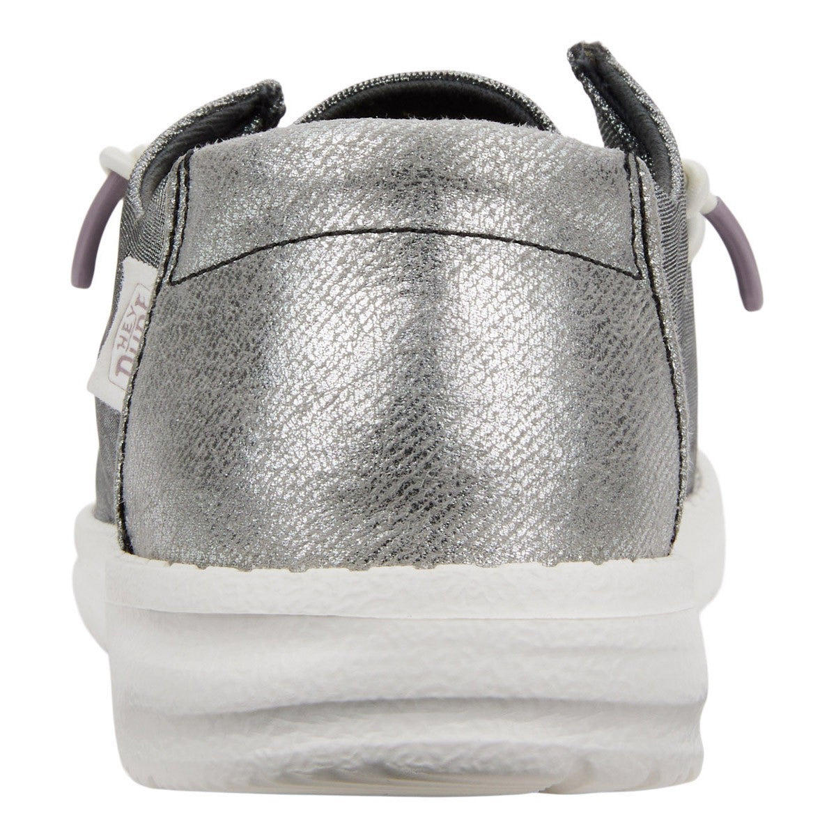 Hey Dude Wendy Metallic Sparkle Charcoal