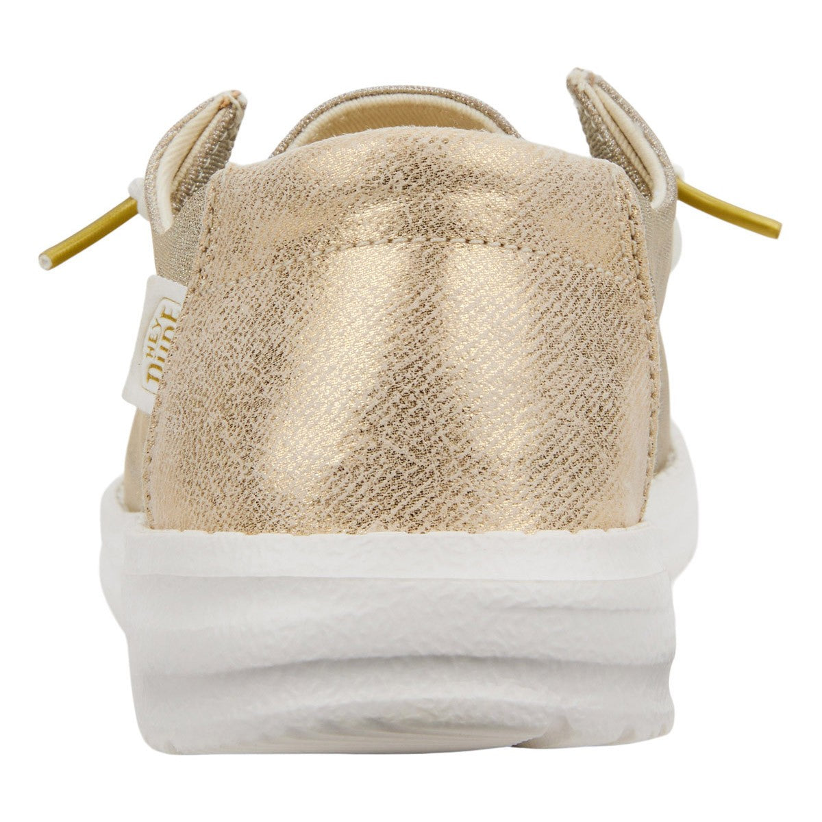 Hey Dude Wendy Metallic Sparkle Oro