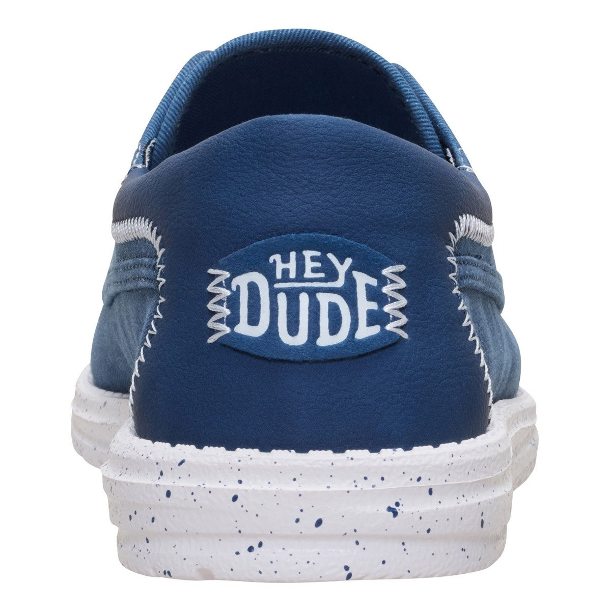 Hey Dude Wally Cru Stretch Canvas Blu