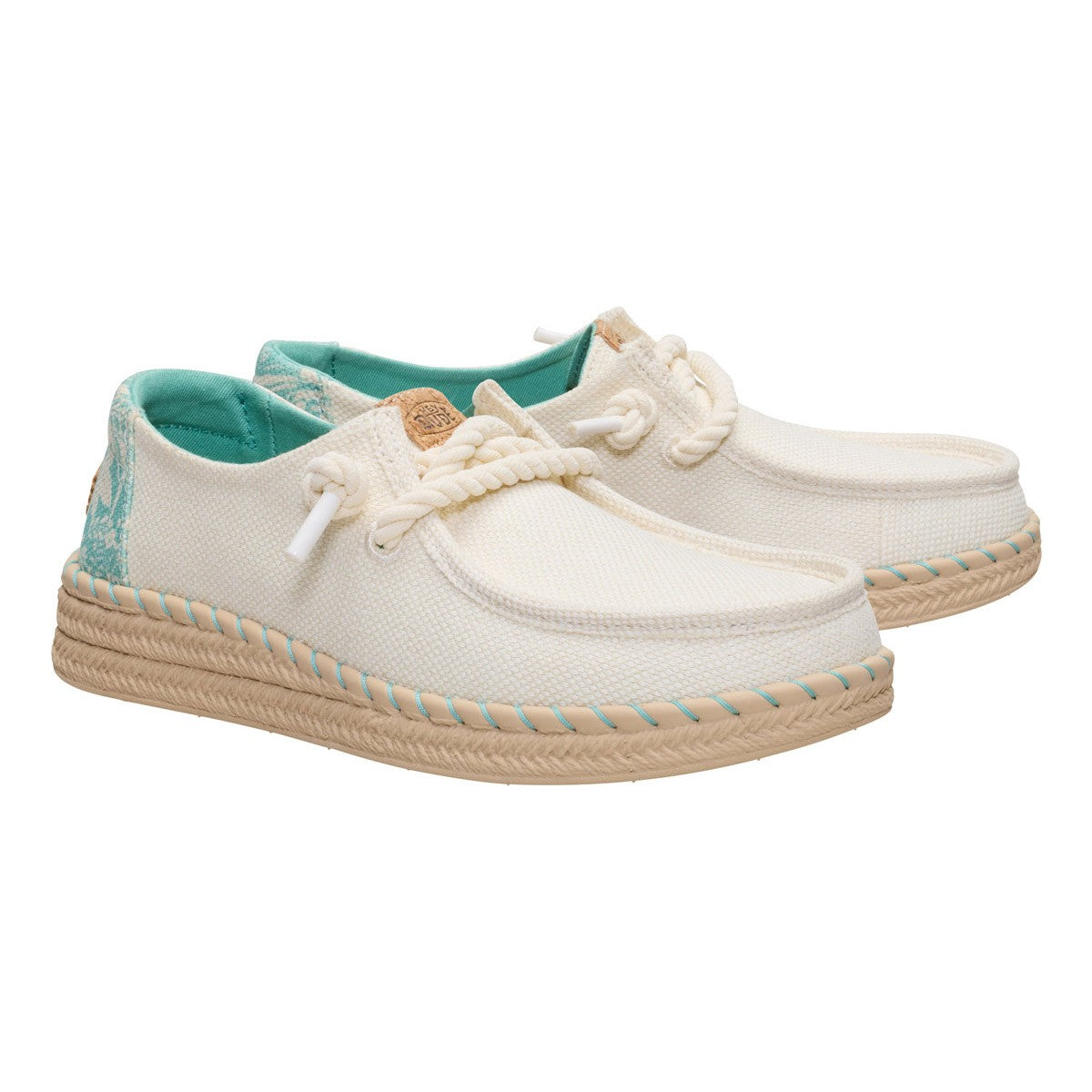 Hey Dude Wendy Espadrille Hibiscus Multicolor