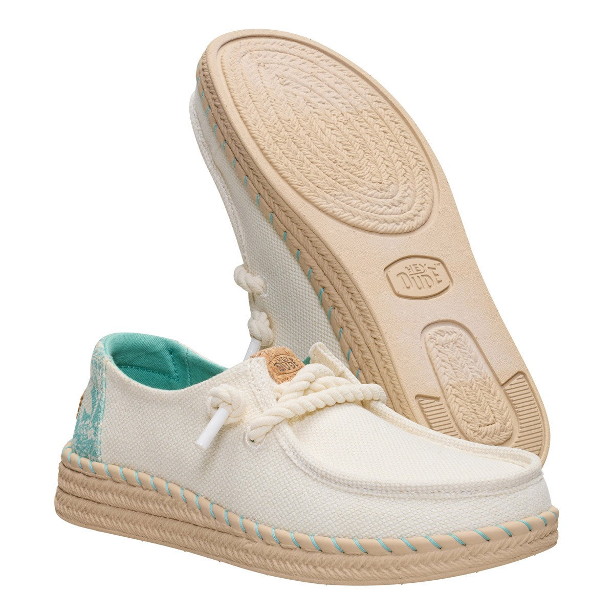 Hey Dude Wendy Espadrille Hibiscus Multicolor