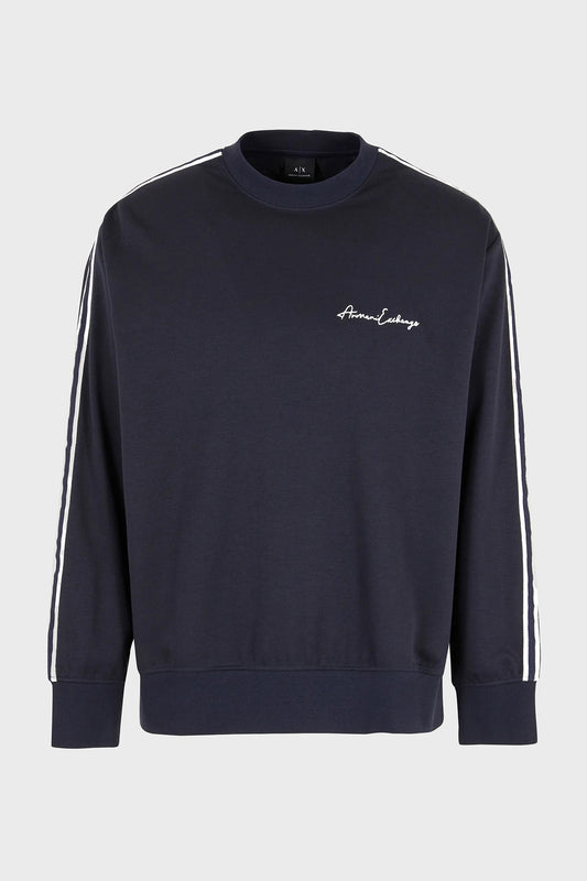 Felpa Logo corsivo Armani Exchange