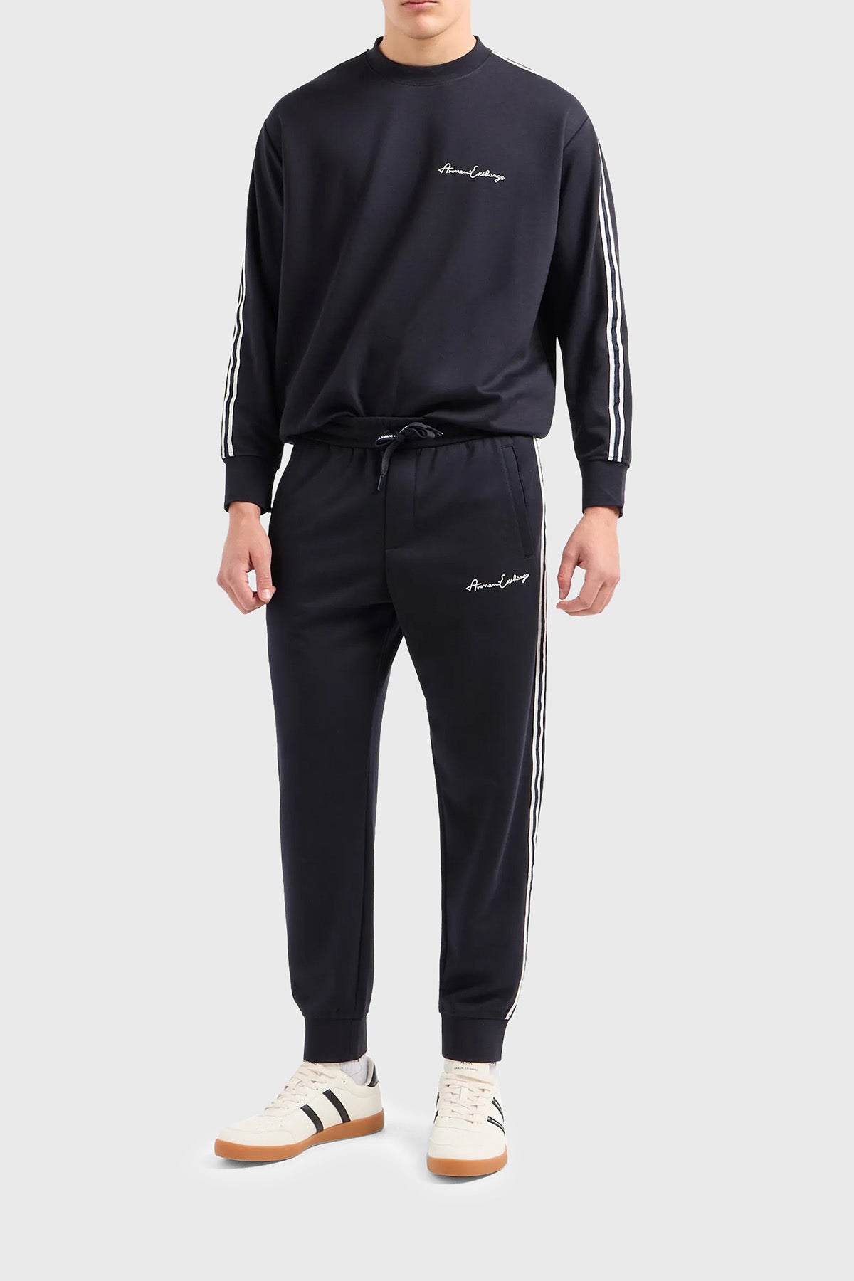 Felpa Logo corsivo Armani Exchange