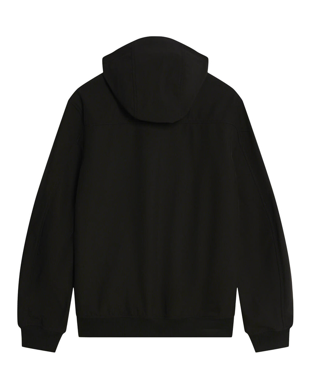 Giubbino Soft Shell con Cappuccio Nero - Lyle & Scott