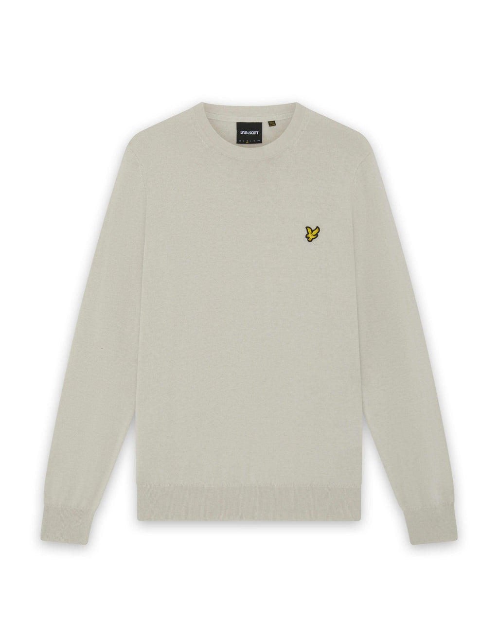 Maglione Girocollo in Lana Merino Latte - Lyle & Scott