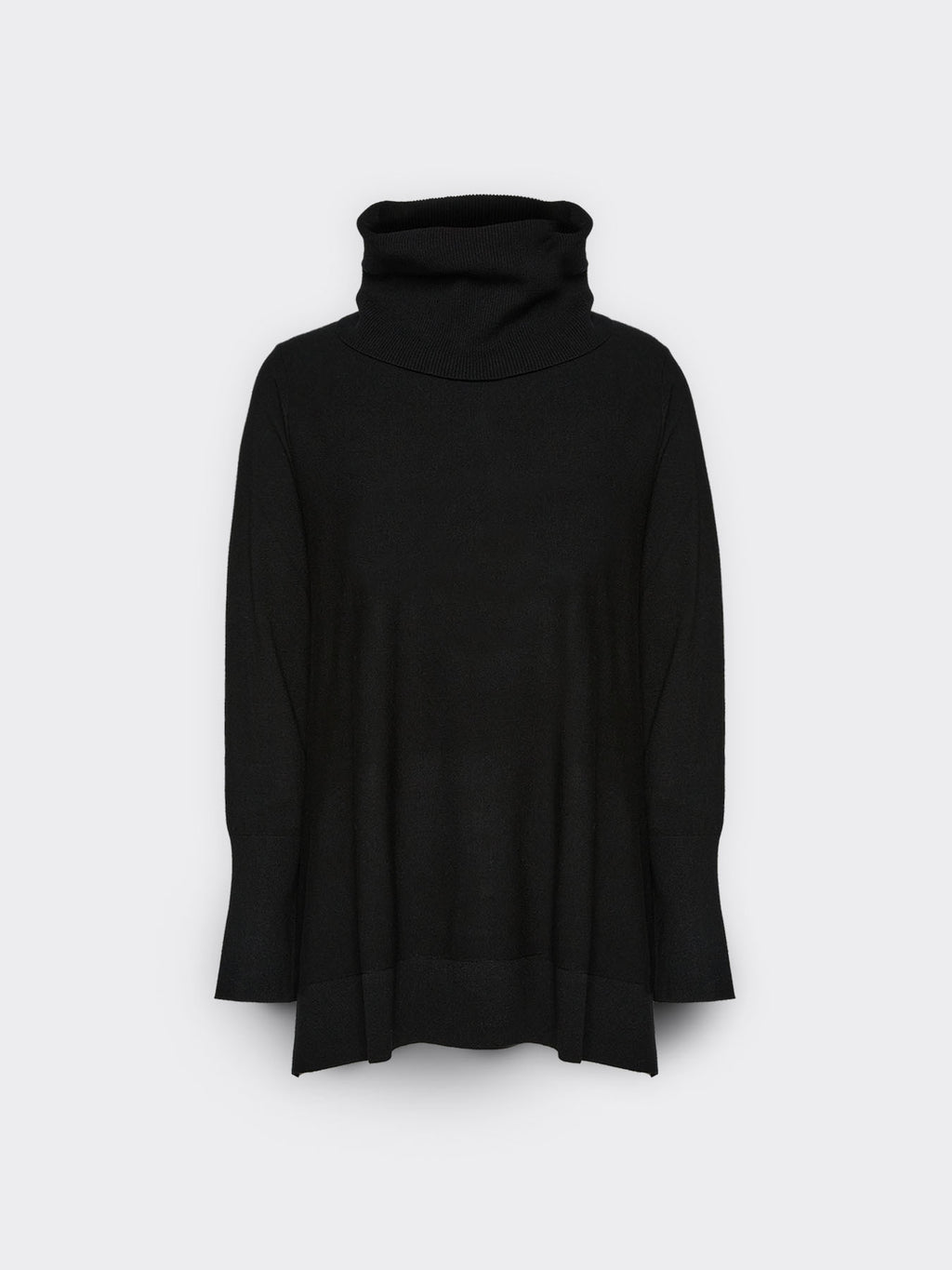 Maglia Dolcevita in Viscosa Nero - Elena Mirò