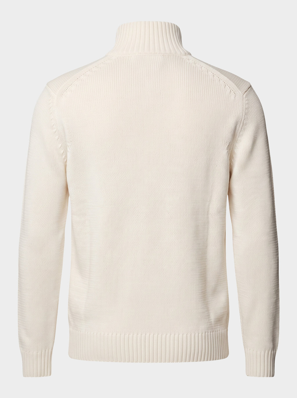 Cardigan Full Zip Trecce Latte - MARKUP