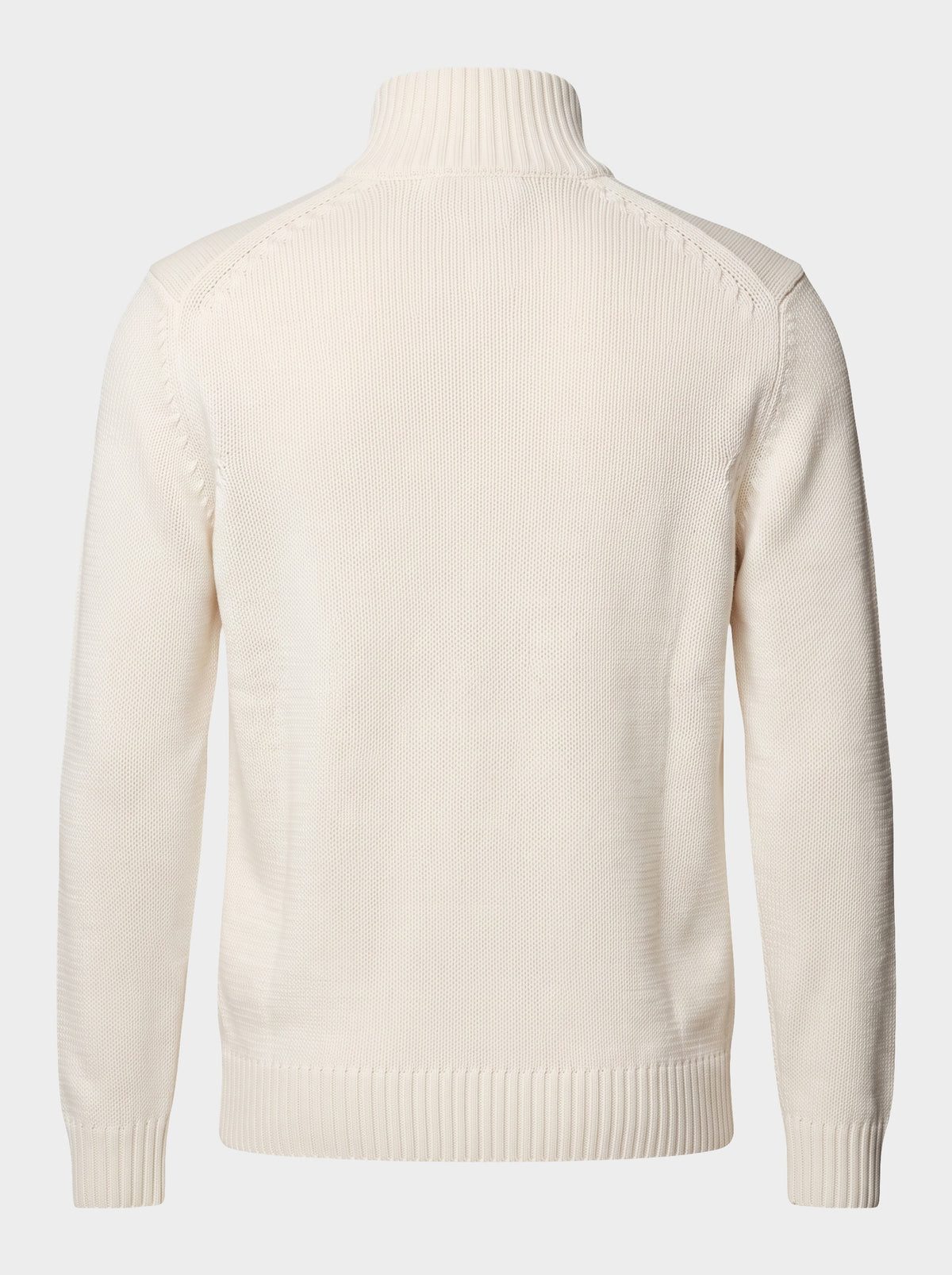 Cardigan Full Zip Trecce Latte - MARKUP