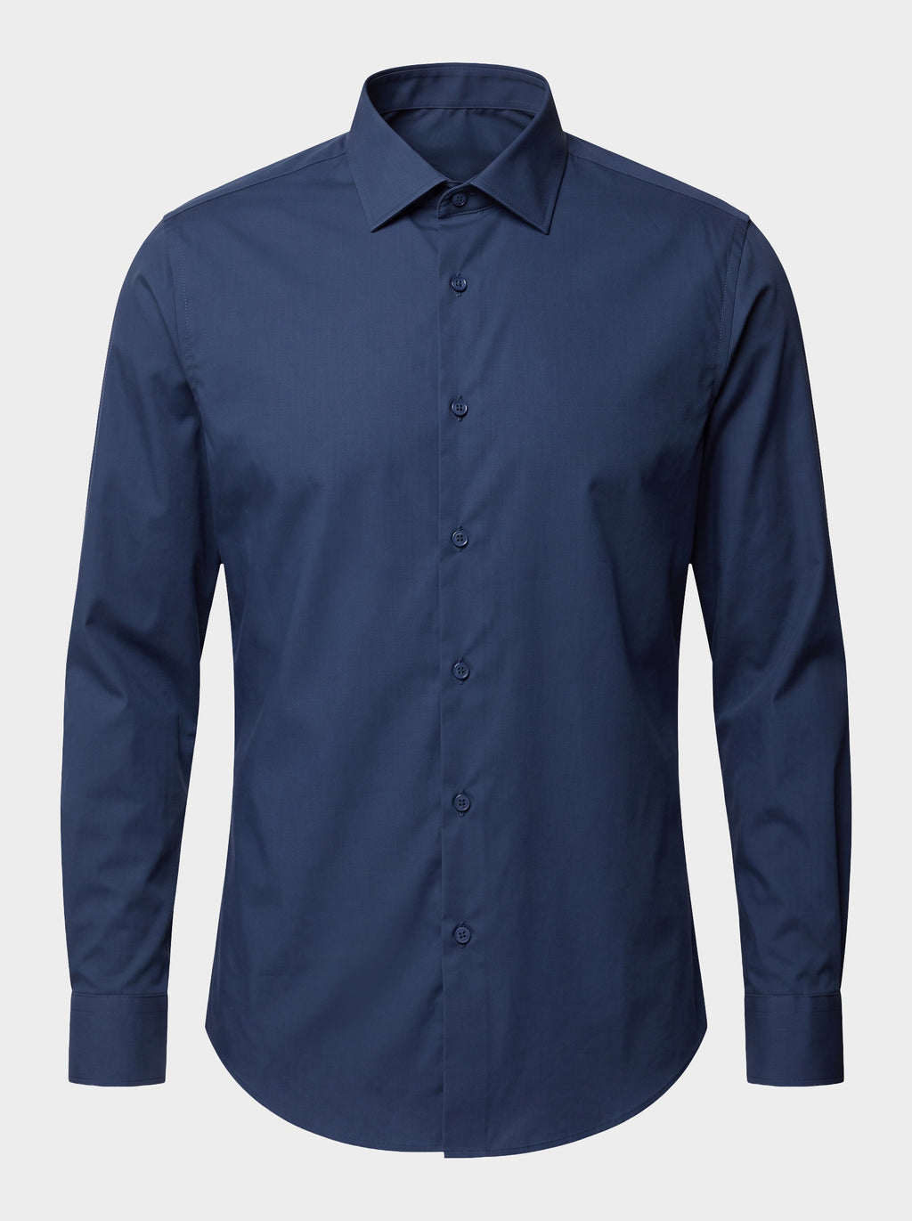 Camicia Collo Francese No Iron Blue - MARKUP