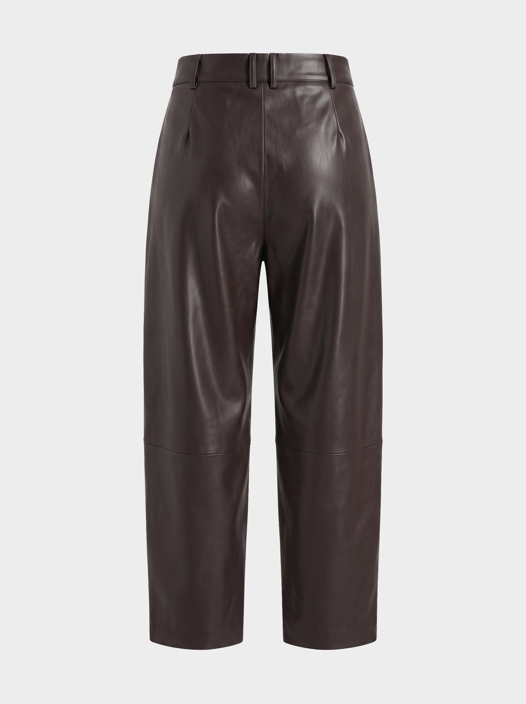 Pantalone Balloon in Similpelle Cacao - MARKUP
