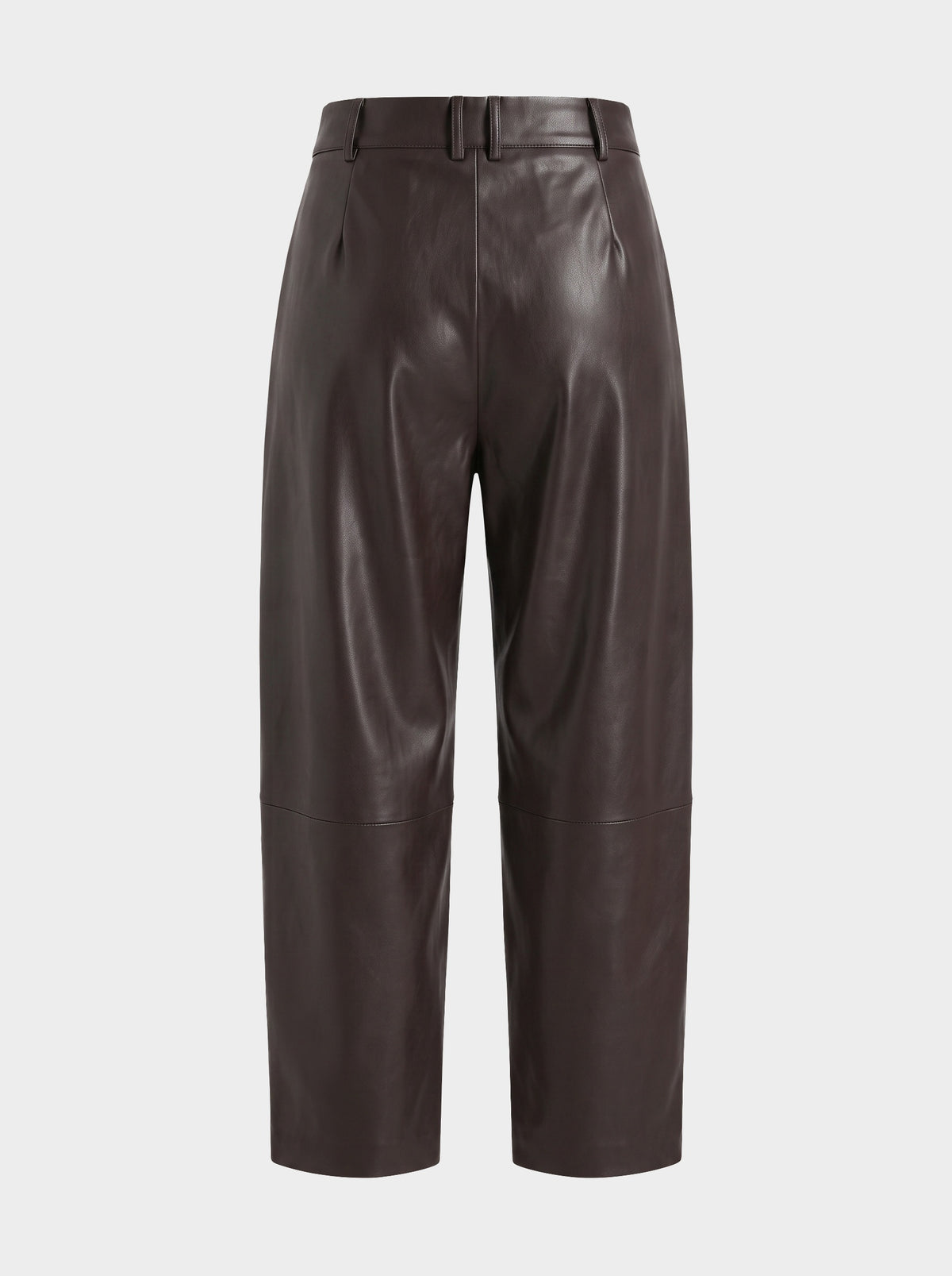 Pantalone Balloon in Similpelle Cacao - MARKUP