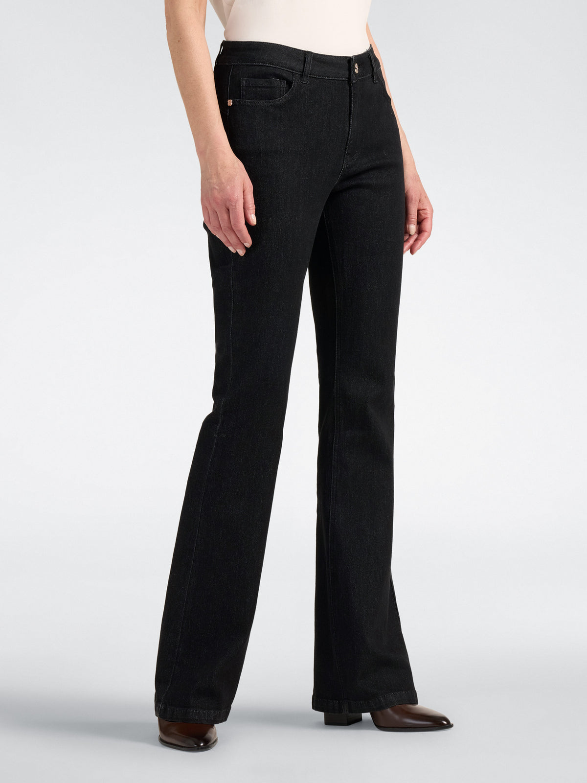 Jeans Flare "Florence" Nero - Elena Mirò