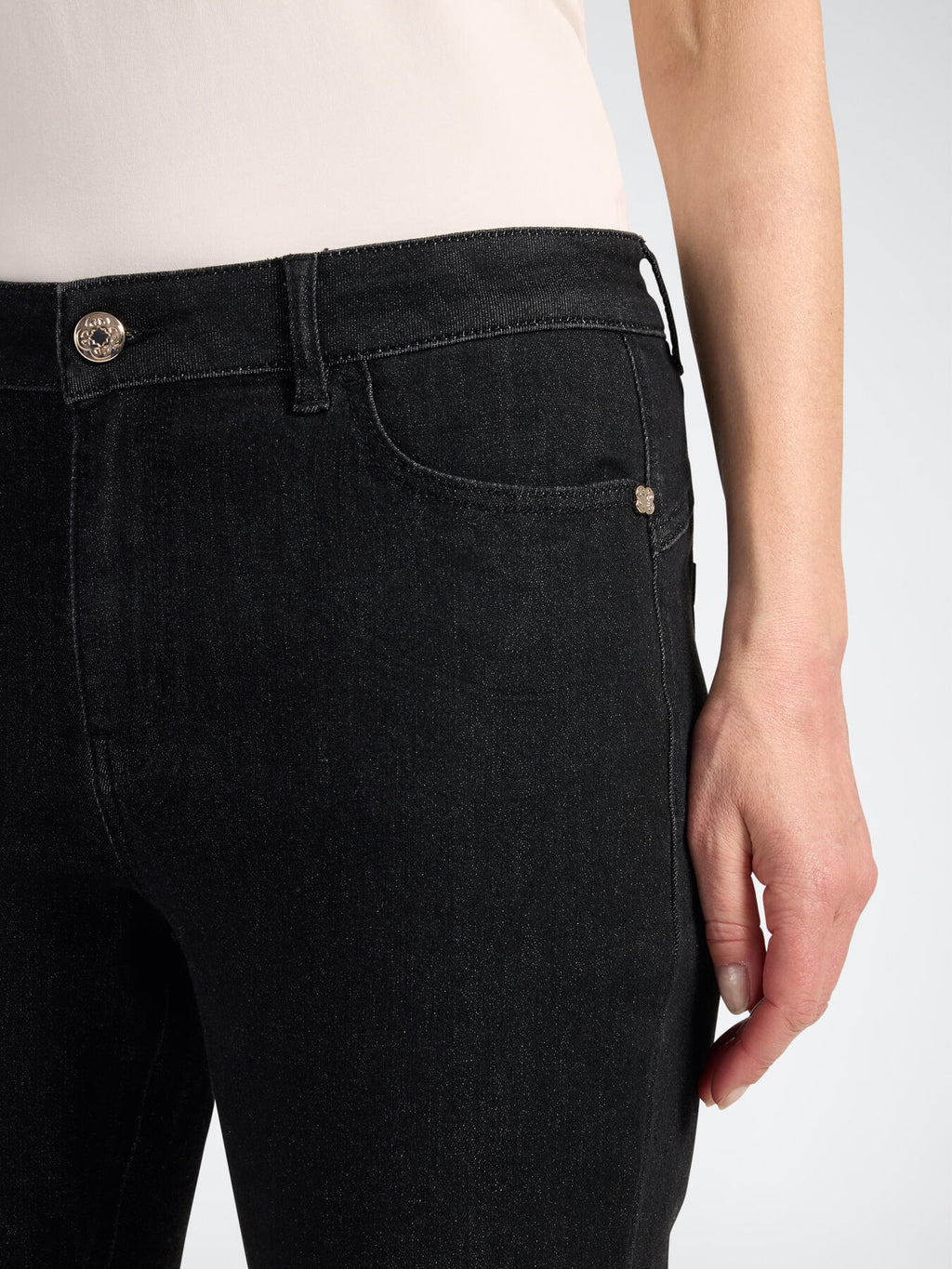 Jeans Flare "Florence" Nero - Elena Mirò