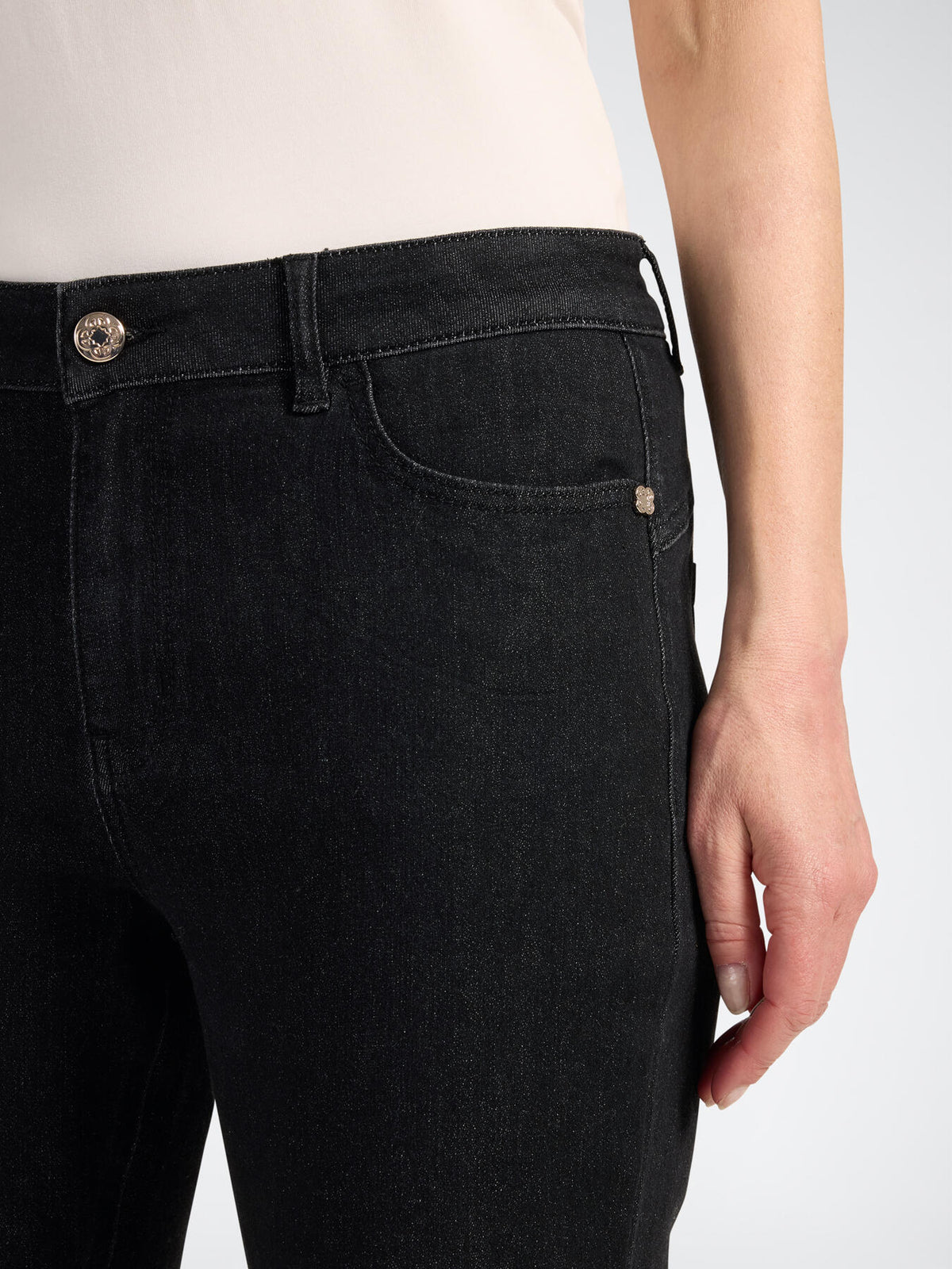 Jeans Flare "Florence" Nero - Elena Mirò