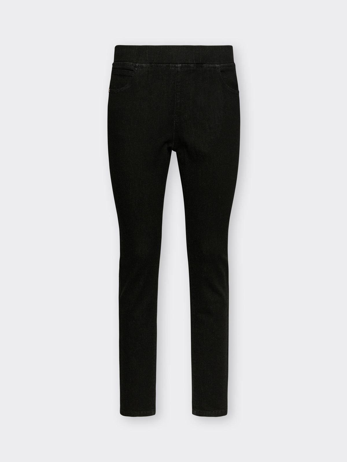 Jeans Skinny "Pat" in Denim Lavaggio Washed Nero - Elena Mirò