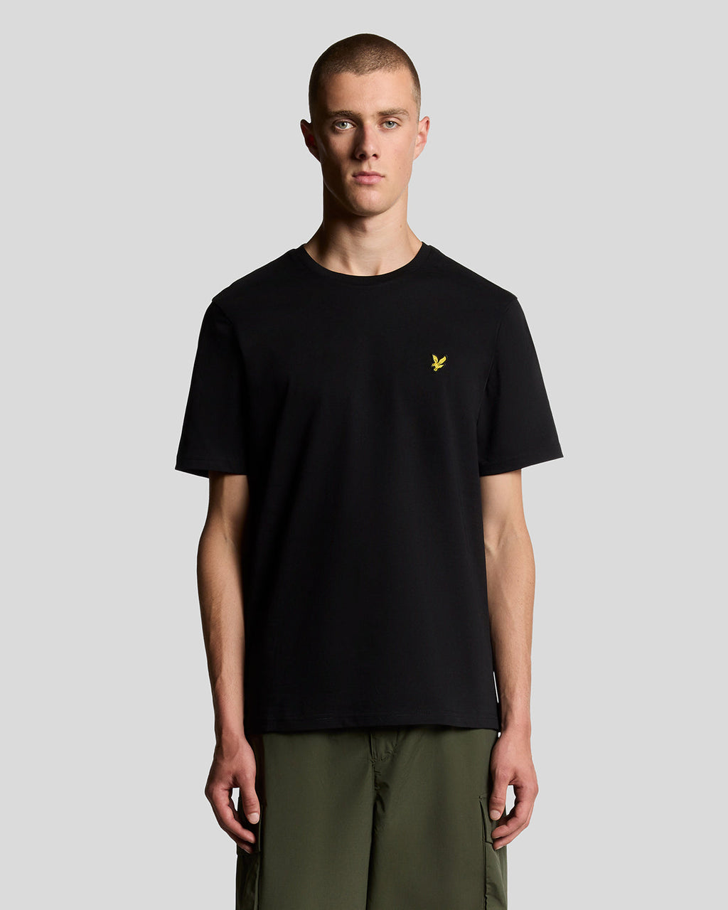 T-Shirt Girocollo Nero - Lyle & Scott