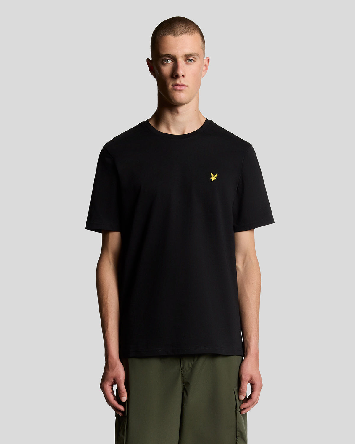 T-Shirt Girocollo Nero - Lyle & Scott