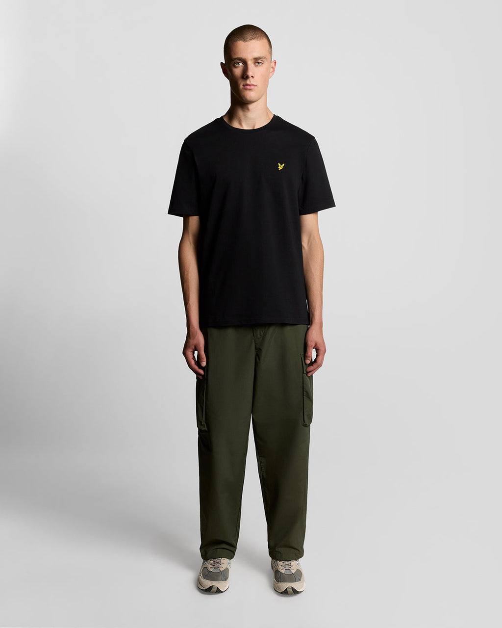 T-Shirt Girocollo Nero - Lyle & Scott