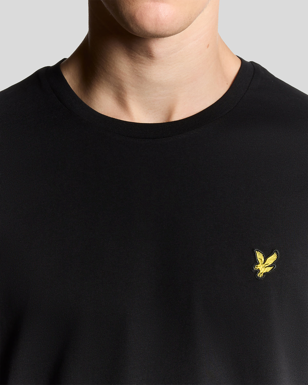 T-Shirt Girocollo Nero - Lyle & Scott