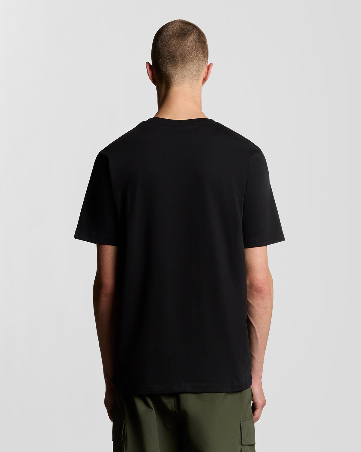 T-Shirt Girocollo Nero - Lyle & Scott