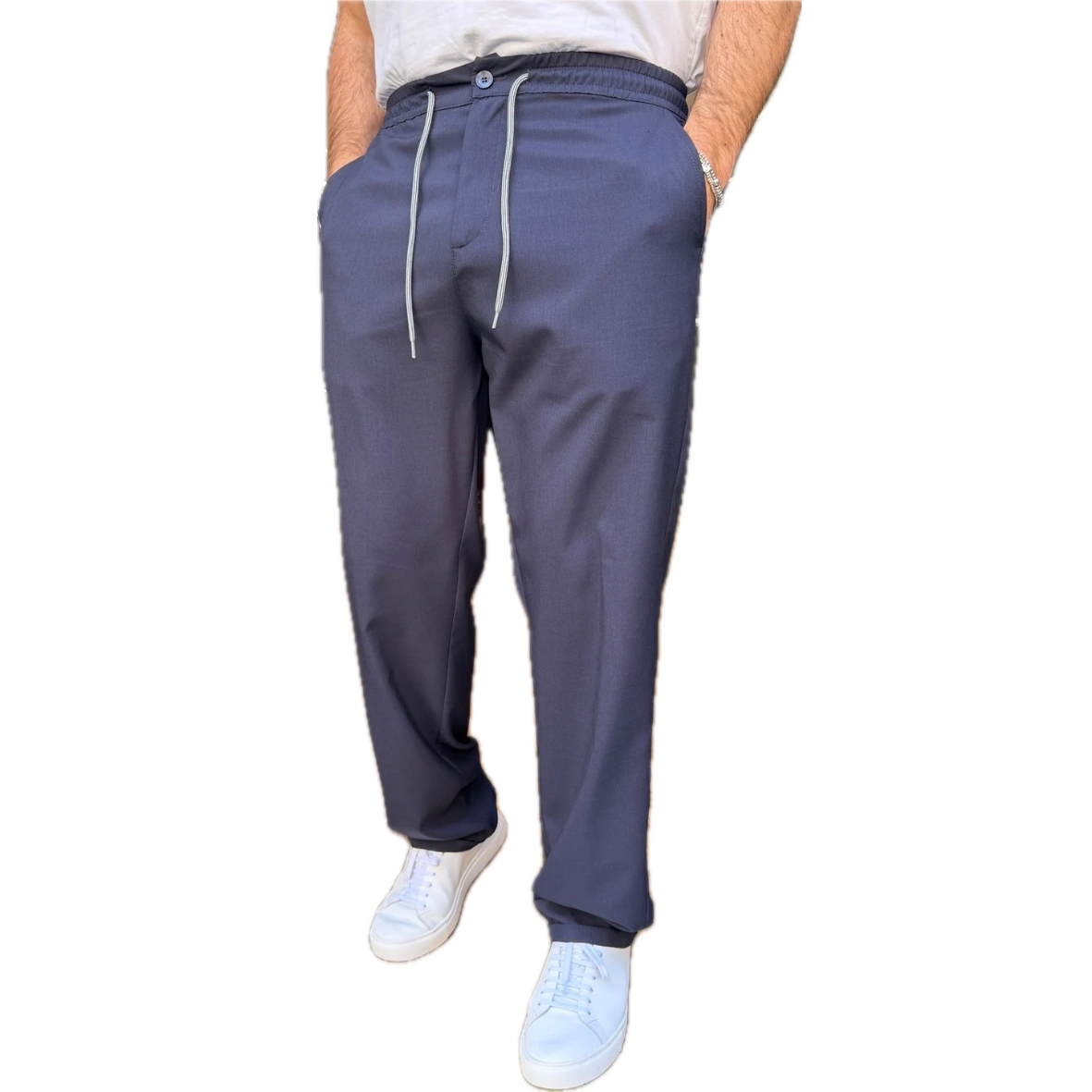 Altatensione Pantalone Calice Blu