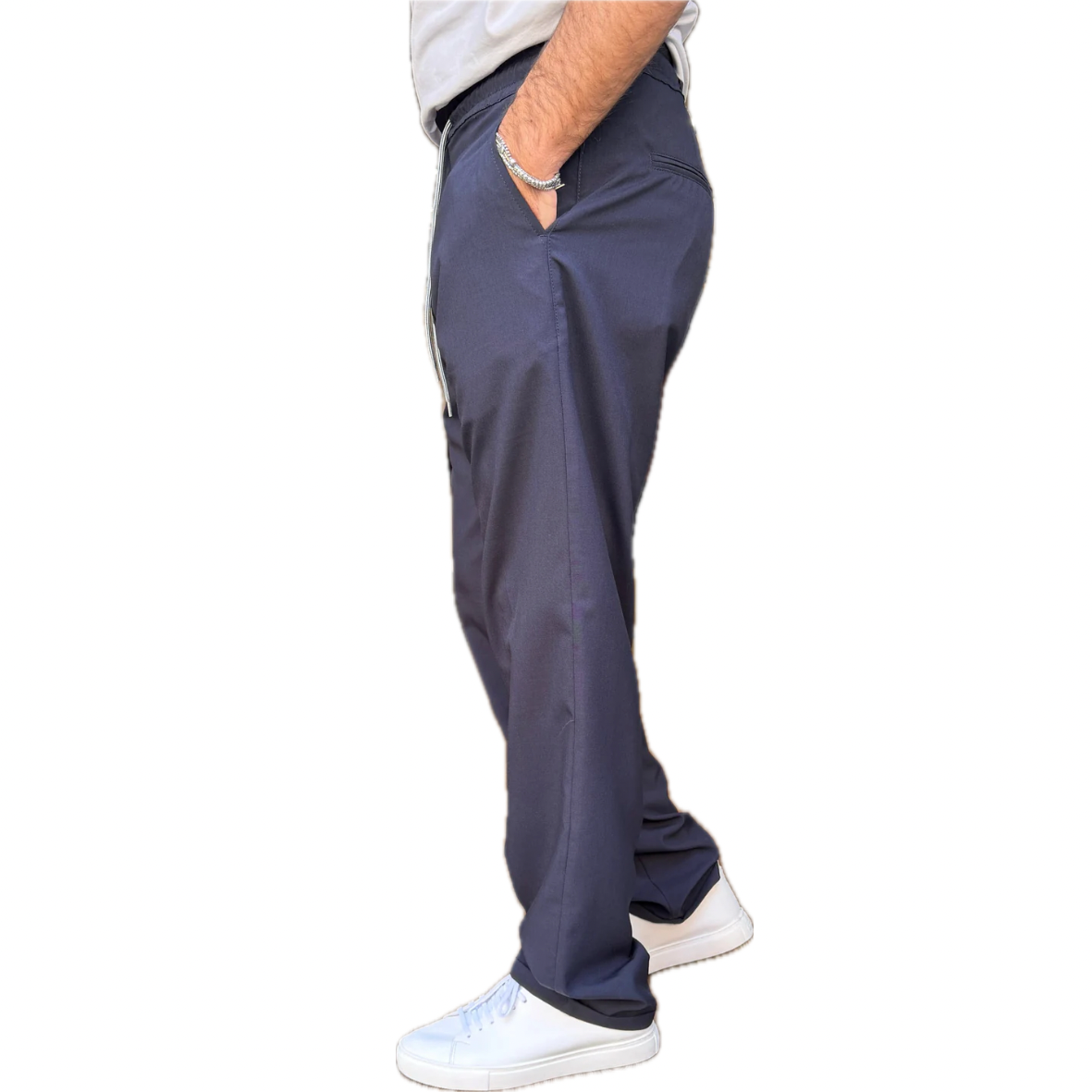 Altatensione Pantalone Calice Blu