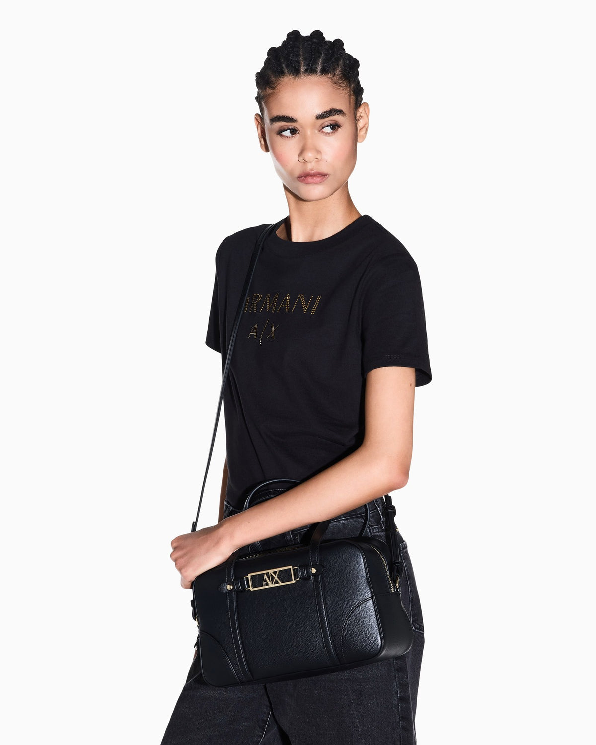 Armani Exchange Borsa Nera XW002610 – vista 8