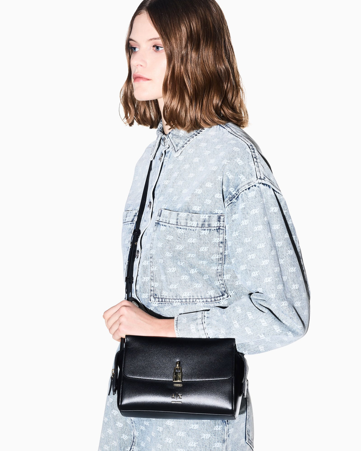 Armani Exchange Borsa Nera XW003056 – vista 6