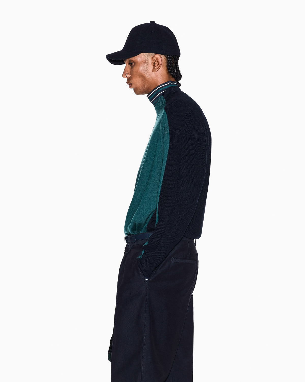 Armani Exchange Cappello Blu – vista 3