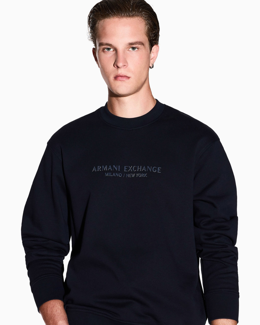 Armani Exchange Felpa Blu XM001284