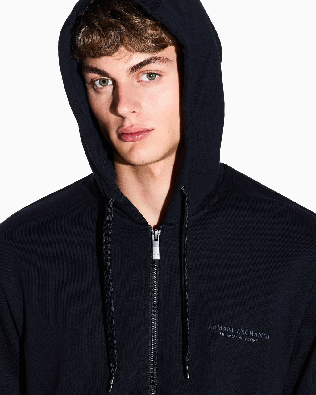 Armani Exchange Felpa Blu XM001293 – vista 3