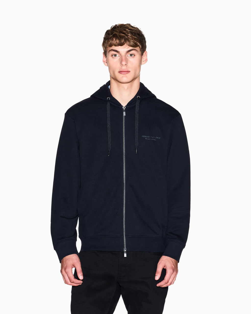 Armani Exchange Felpa Blu XM001293 – vista 5